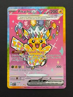 Pokemon Ascended Heroes - Pikachu ex Special Illustration Rare #277/217 - Image 1