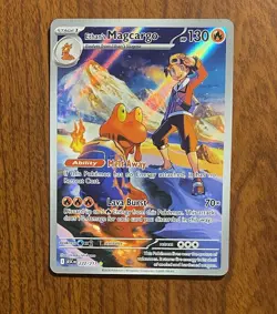 2026 Pokemon Ascended Heroes Ethan's Magcargo Illustration Rare #222/217 - Image 1
