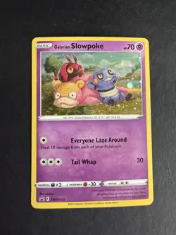 Pokemon Galarian Slowpoke SWSH126 Promo Holo English 70HP 2021 - Image 1