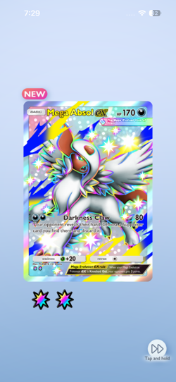 Pokemon TCG Pocket Shiny Mega Absol - Image 1