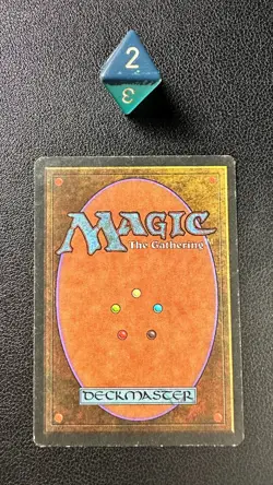 MTG Volcanic Island Revised English Lightly Played - Image 2