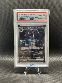 Pokemon 2025 Hydreigon ex 169/086 SIR White Flare GEM MINT PSA 10 - Image 1