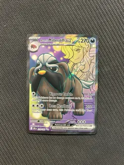 Pokemon TCG Arven's Mabostiff ex 218/182! NM Condition! See Description! - Image 1