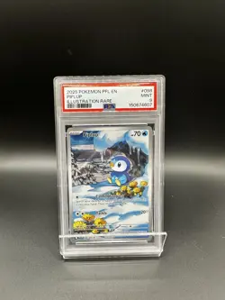 The Pokemon Company Piplup 098/094 Me02 Phantasmal Flames IR Holo EN PSA 9 - Image 1