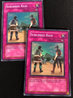 Yugioh Scrubbed Raid DP09-EN029 1st Super x2 (NM) - Image 1