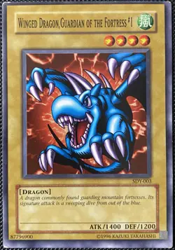 Winged Dragon, Guardian of the Fortress #1 SDY-003 Starter Deck: Yugi Unlimited - Image 1