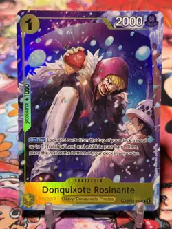 DONQUIXOTE ROSINANTE - One Piece OP12-108 - TR Treasure Rare - The Azure Sea's - Image 1