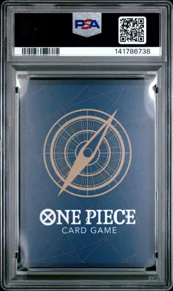 2025 ONE PIECE JAPANESE OP14-THE AZURE SEA'S SEVEN #030 DRACULE MIHAWK PSA 10 - Image 2