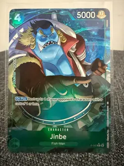 Jinbe (P-063 ALT ART) One Piece PRB02 The Best Vol.2 (English) - Image 1