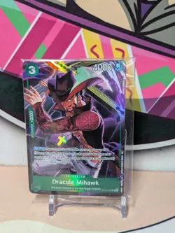 Dracule Mihawk ST12-003 – Illustration Box Vol. 4 Promo (Sealed) – One Piece - Image 1