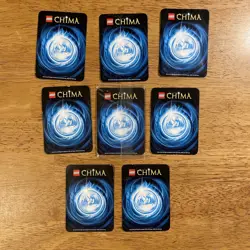 ❄Lot of 12 Lego Chima Cards Card Game (5 in Sealed Pack) TCG CCG Lennox See Pix - Image 3