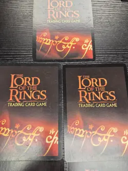 Decipher Lord of the Rings TCG Oversize Card Lot of 5 LP-MP - Image 4