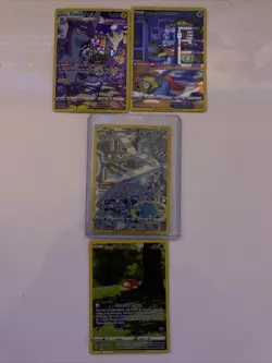 Crown zenith rare Full art Pokemon Card set . Selling as a pack - Image 1