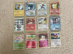 Pokemon 12 Card Lot Pikachu Libre, Ash Greninja Xy133 Evolutions Promos - Image 1