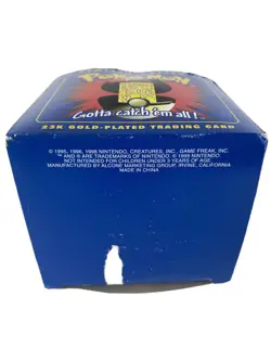 G1N Pokemon Burger King Limited Edition 23K GoldPlated Charizard Trading Card - Image 2