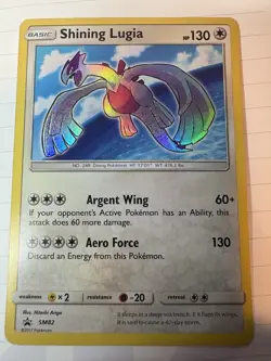 Shining Lugia - SM82 - Pokemon Sun & Moon Promo Ultra Rare Card NM - Image 1