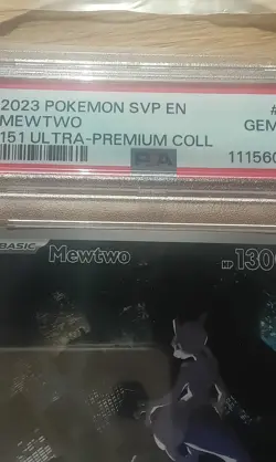 Mewtwo SVP 052 151 UPC Promo Card Holo PSA 10 Pokemon TCG Black Star Promo - Image 4