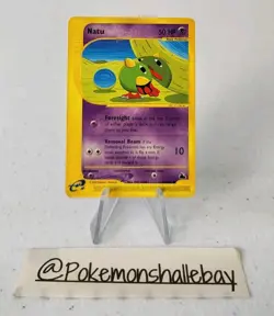 Natu 80/144 - Skyridge Set *NM* Common Pokemon Card - Image 1