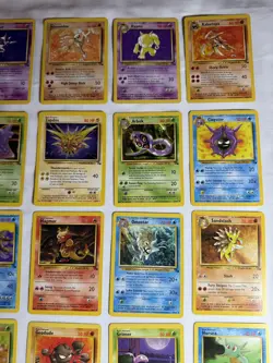 Pokemon TCG WOTC Lot of 39 Fossil Set Cards- Rare/Uncommon/Commons NM/LP - Image 4