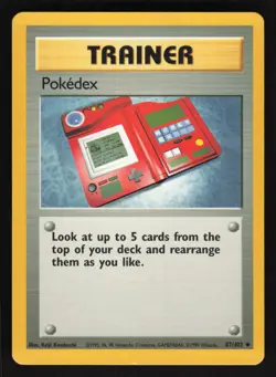 Pokemon Base Set 87/102 Pokedex Card TCCCX - Image 1