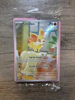 Pokemon Fennekin 080 - Black Star ⭐ PROMO Sealed Chaos Rising Sealed - Image 1