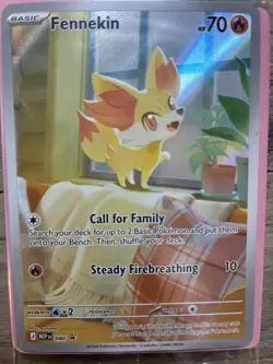 Pokemon Fennekin 080 - Black Star ⭐ PROMO Sealed Chaos Rising Sealed - Image 2