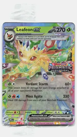 Leafeon ex 006/131 Holo Stamped Promo Sealed Pokemon Near Mint - Image 1