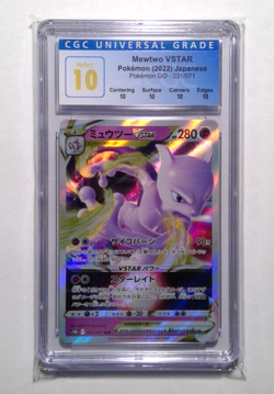 Mewtwo VSTAR Pokemon GO s10b 031/071 RRR Japanese Perfect CGC 10 - Image 1