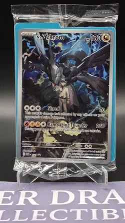 Pokemon TCG N's Zekrom #31 Black Star Promo Ascended Heroes NEW SEALED - Image 1