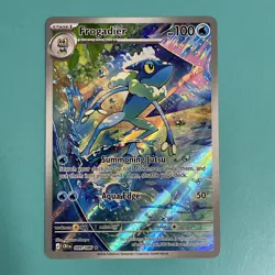 Pokemon Chaos Rising Frogadier 089/086 Illustration Rare English - Image 1