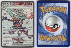 Greninja ex 198/167 Ultra Rare Twilight Masquerade Pokemon Holo NM - Image 3