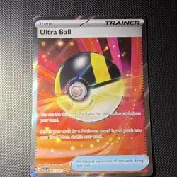 Pokemon TCG Ultra Ball 264/217 Crown Zenith Secret Rare Holo Full Art Eng 2023 - Image 1