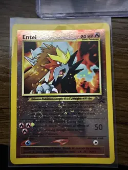 Pokemon TCG Entei Wizards Black Star Promos 34 Holo Promo Promo - Image 1