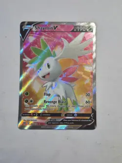 Shaymin V 152/172 Ultra Rare Brilliant Stars Pokemon Holo Near Mint - Image 1
