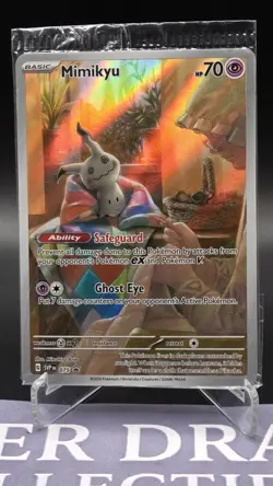 Pokemon TCG Mimikyu 075 Promo Scarlet & Violet Paldean Fates NEW SEALED - Image 1