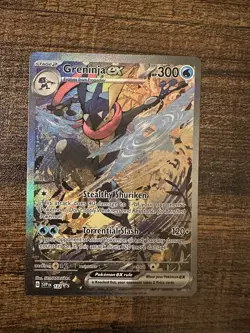 Greninja EX 132 Promo SV: Scarlet & Violet Shrouded Fable Promo Cards Holo NM - Image 1