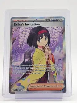ERIKA'S INVITATION 2023 POKEMON 151 #196/165 SPECIAL ILLUSTRATION Q4767 - Image 1