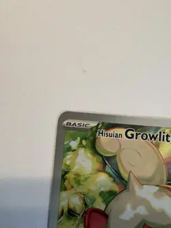 Pokemon TCG Hisuian Growlithe 181/167 Sv06 Twilight Masquerade Holo IR Full Art - Image 5