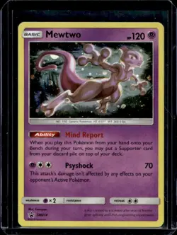 2016-19 Pokemon SM Black Star Promos Mewtwo #SM214 - Image 1