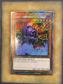 Yugioh Dekoichi the Battlechanted Locomotive RA03-EN144 Platinum Secret 1st NM - Image 1