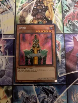 Jinzo PSV-EN000 Secret Rare Unlimited Edition 25th Anniversary NM - Image 1