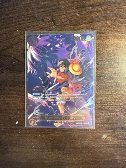 Monkey D Luffy SP OP09-119 OP13 Carrying On His Will Foil English One Piece TCG - Image 1