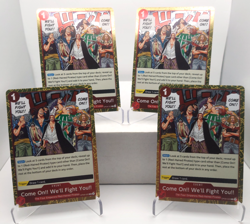 Come On!! We'll Fight You!! Playset - OP09-020 x4 - PRB02 Reprint - One Piece - Image 1