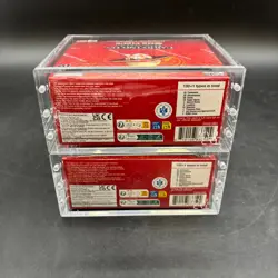 Lot (2) One Piece OP-13 Carrying On His Will Booster Box Sealed EN w/ Acrylic - Image 3