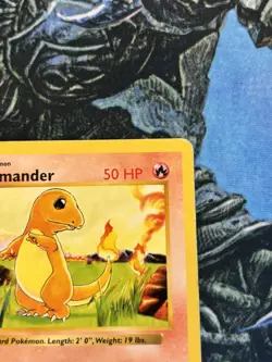 Charmander 1st Edition Shadowless Base Set Pokemon Card #46 - Image 2
