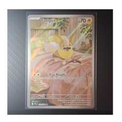 Pokemon TCG. Two Cards. Yamper 099/094 Phantasmal Flames IR Holo ENG - Image 1