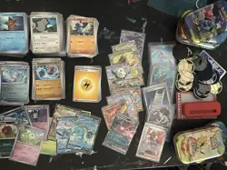 Lot Of ~700 Pokemon Cards + Accessories - Image 1