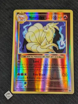 Ninetales 15/108 - XY Evolutions Reverse Holo Rare Pokemon Card TCG NM - Image 1
