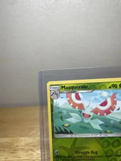 Masquerain 8/149 Sun & Moon Pokemon Reverse Holo Foil Rare Pokemon Trading Card - Image 2