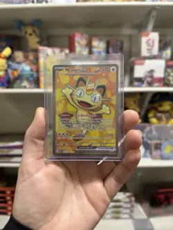 Pokemon TCG : Meowth EX Full Art Holo Rare Card 107/088 - Image 1